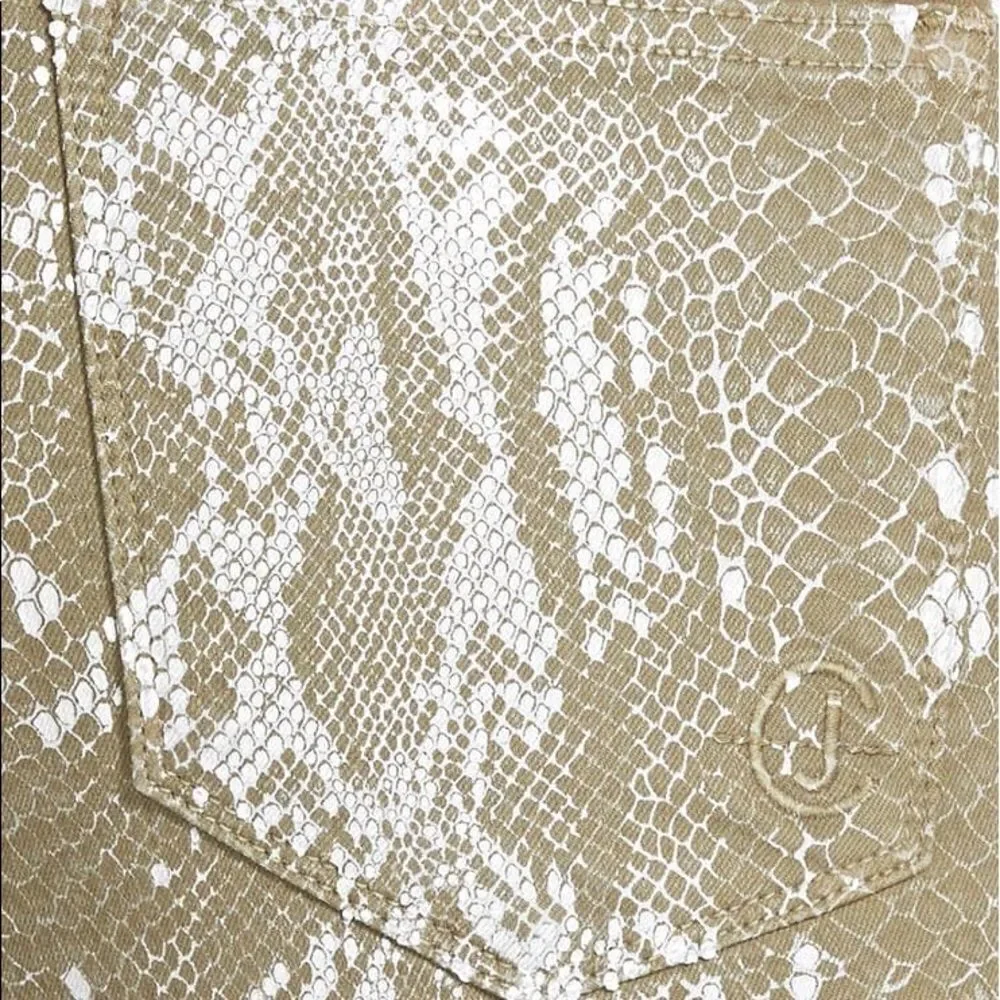 Cookie Johnson🐍 Python Print Jeans - Picture 2 of 8